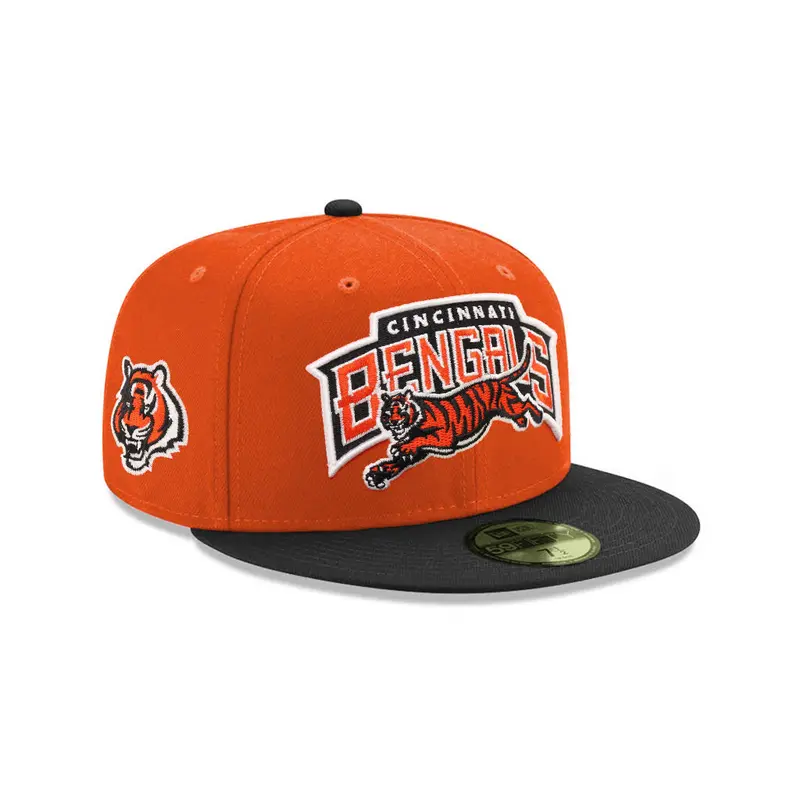 Cincinnati Bengals Alternate Logo Orange & Black Two-Tone SP 59Fifty Fitted Cap