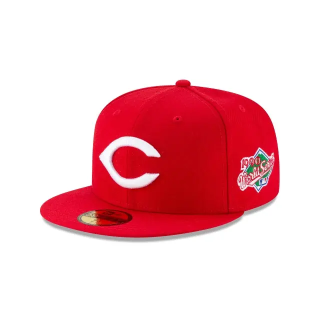 Cincinnati Reds 1990 World Series Cooperstown Edition 59Fifty Fitted Hat