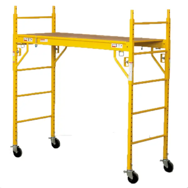 Circle Brand 6-Foot Steel Rolling Tower Scaffold