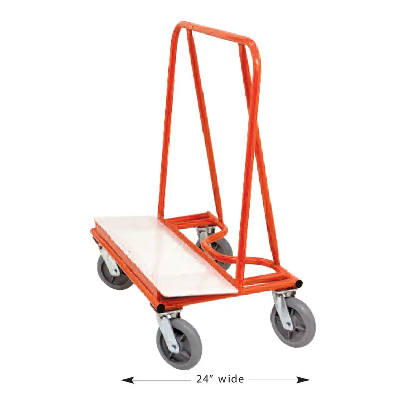 Circle Brand Commercial-Grade Drywall Dolly with Four Swivel Casters