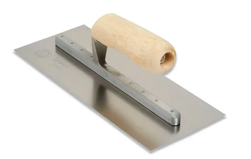 Circle Brand Signature Series Curved Wooden-Handle Trowel