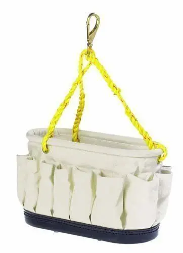 CLC Heavy-Duty Oval Canvas Utility Bucket – Reinforced for Jobsite Durability