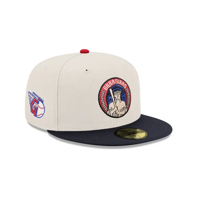 Cleveland Guardians Alternate Logo Stone Navy Two-Tone SP 59Fifty Fitted Cap