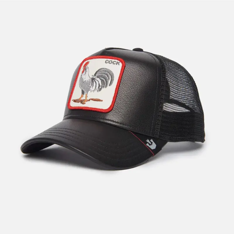 Cock-Themed Trucker Snapback Hat Highlighting Truth and Resilience from Animal Farm