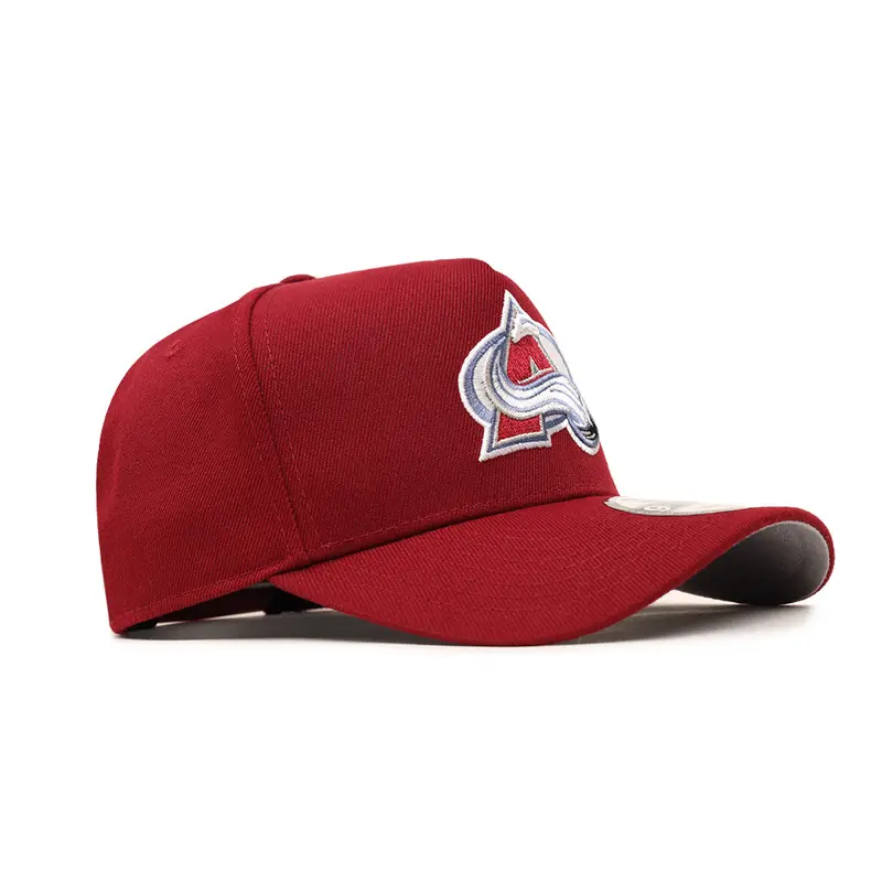 Colorado Avalanche Team-Color 9Forty A-Frame Snapback Hat