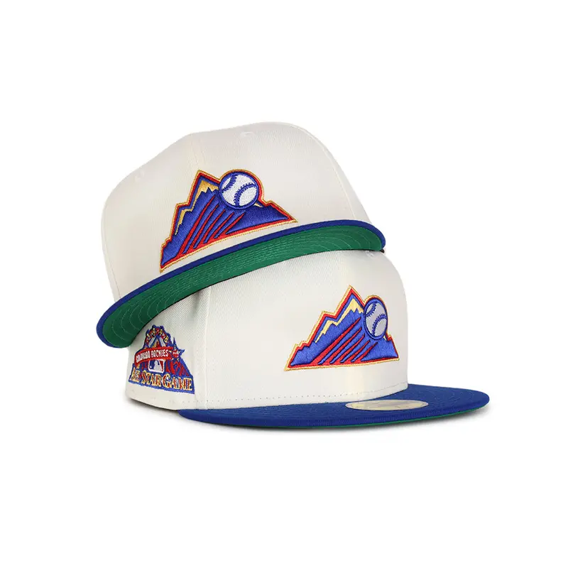 Colorado Rockies 1998 All-Star Game Cap – Chrome & Royal 59Fifty Fitted