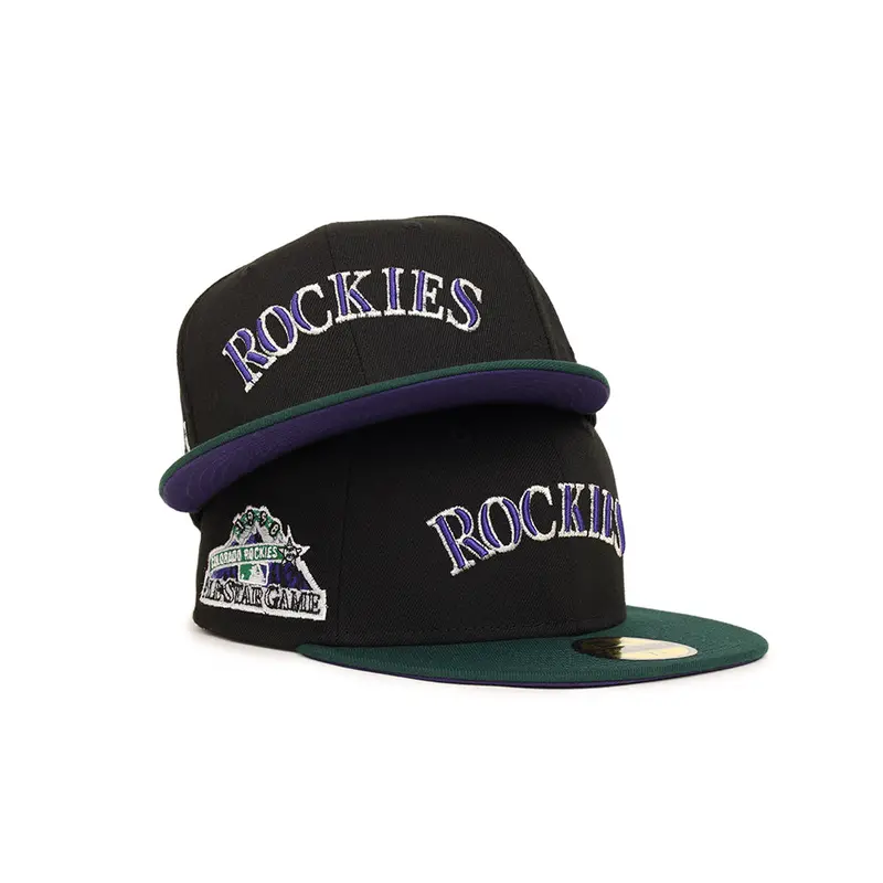 Colorado Rockies Black & Green 1998 All-Star Game SP 59Fifty Fitted Cap
