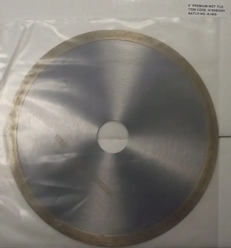 Construction Diamond Wet-Cut Saw Blade – 8″ x 32mm, Continuous Rim, Premium Quality