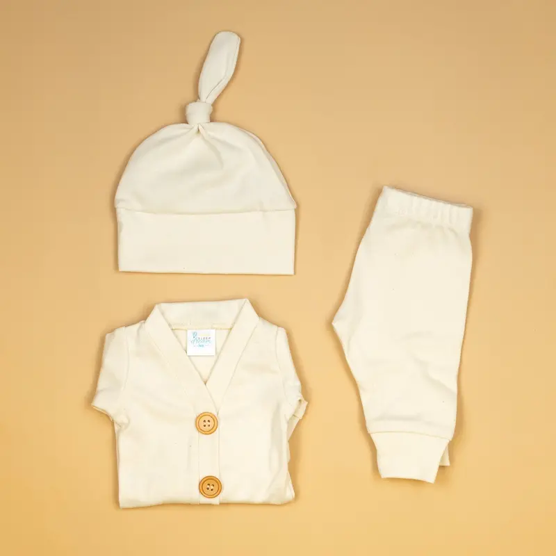 Cream Cardisuit Bundle for Everyday Wear