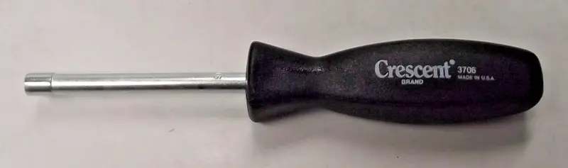 Crescent 3706 Ergonomic SAE Nut Driver, 3/16-Inch, Hollow Shaft Design
