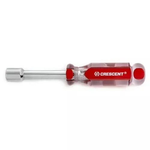 Crescent CND12 1/2-Inch Nut Driver with Solid Tri-Lobe Shaft and Acetate Handle