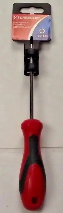 Crescent CTD15V Torx T15 Screwdriver — Ergonomic Handle, Precision Tip