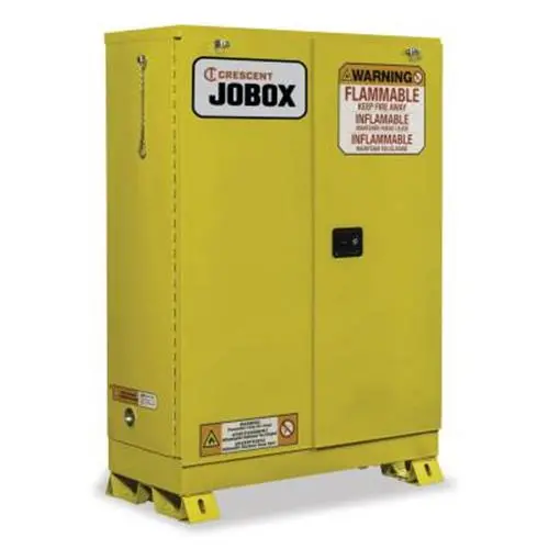Crescent JOBOX Safety Storage Cabinet – 30-Gallon Flammable Liquid Capacity