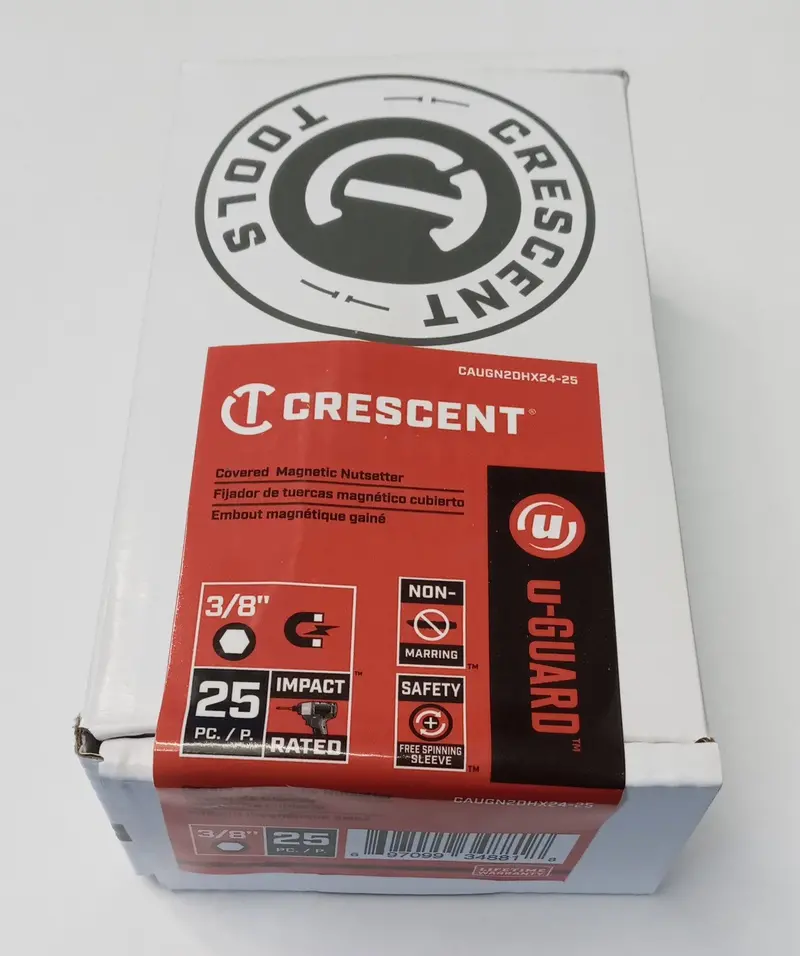 Crescent U-Guard 3/8″ Magnetic Nut Setter Set – 25-Piece Kit
