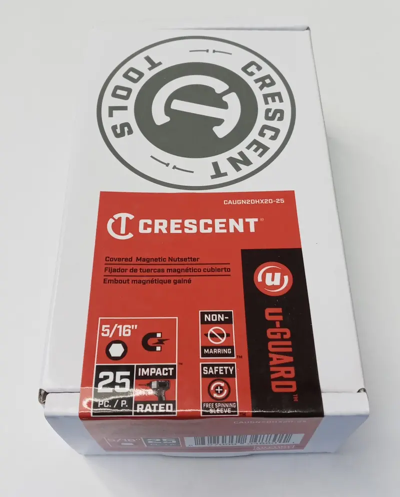 Crescent U-Guard 5/16″ Magnetic Nut Setter Pack – 25 Units