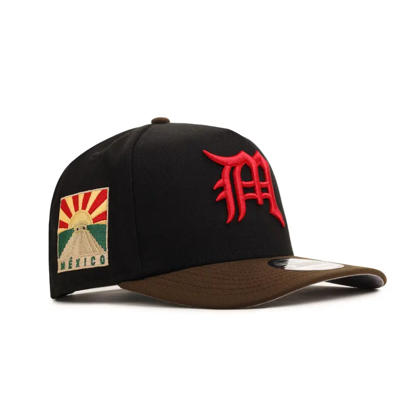 CrownMinded x Mexico Chichén Itzá Sunrise A-Frame Snapback – SP Black 9Fifty