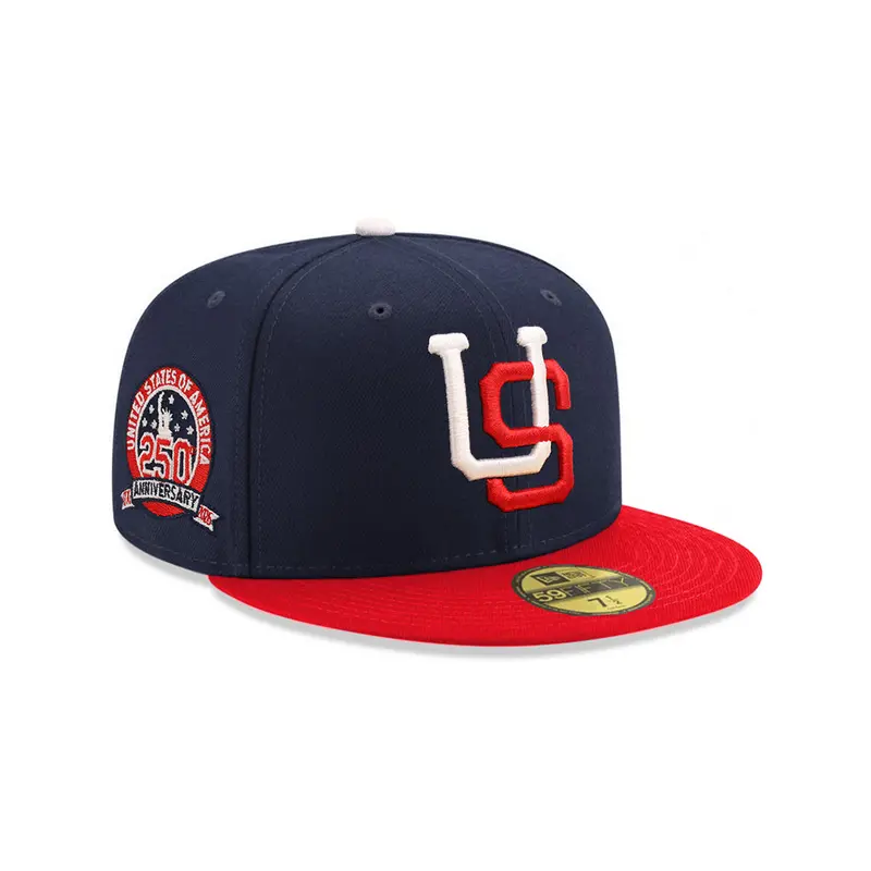 CrownMinded x USA 250th Anniversary Blue-Red SP 59Fifty Fitted Cap