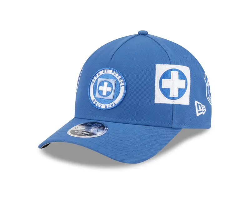 Cruz Azul Liga MX Snapback – M-Crown A-Frame Construction