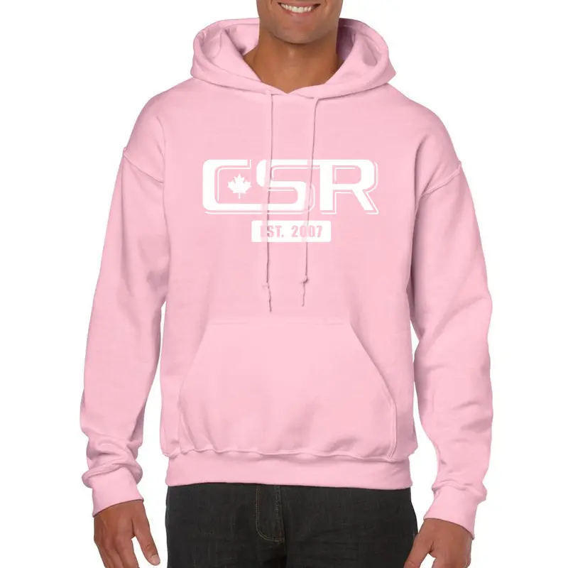 CSR Heavy-Blend Light Pink Hoodie – Contractor-Grade Apparel