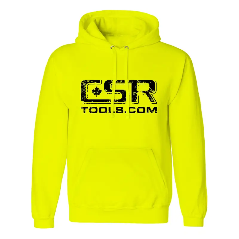 CSR High-Visibility Yellow Hoodie for Men – ATC Series