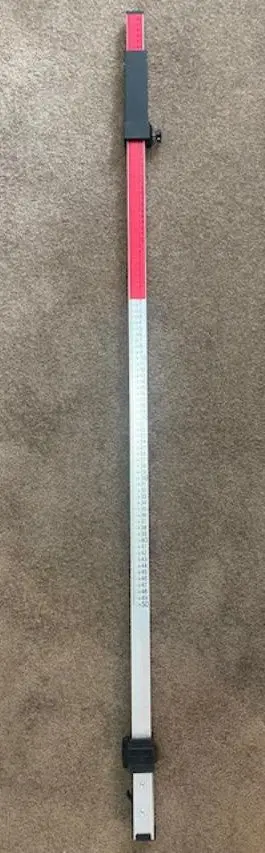CST/Berger 06-TLMB 8-Foot (2.5m) Cut/Fill Laser Rod with Built-In Vial