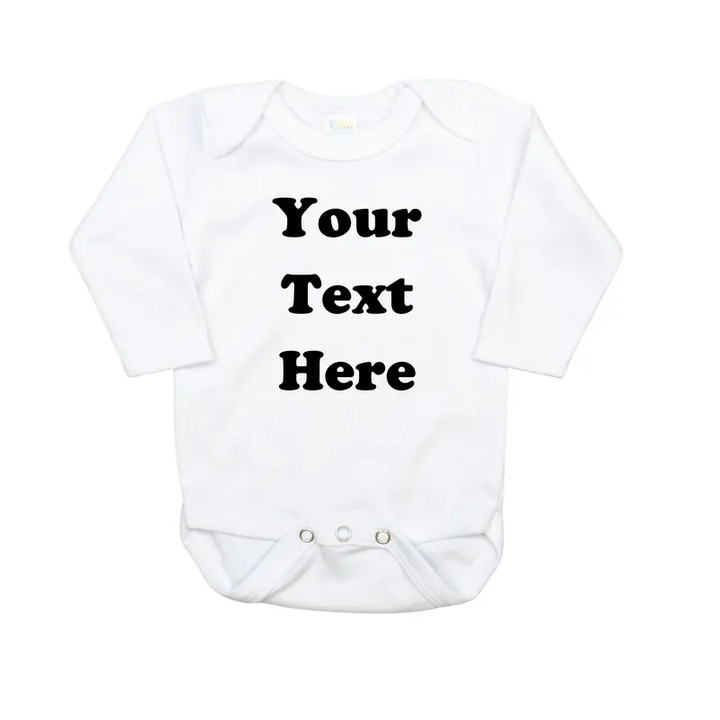 Customizable Infant Bodysuit – Add Your Own Message