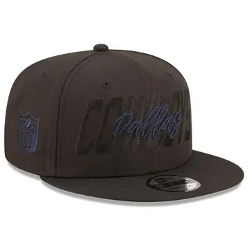 Dallas Cowboys 2022 NFL Draft Black 9Fifty Snapback Cap