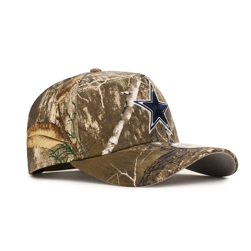 Dallas Cowboys Realtree Camo A-Frame 9Forty Snapback
