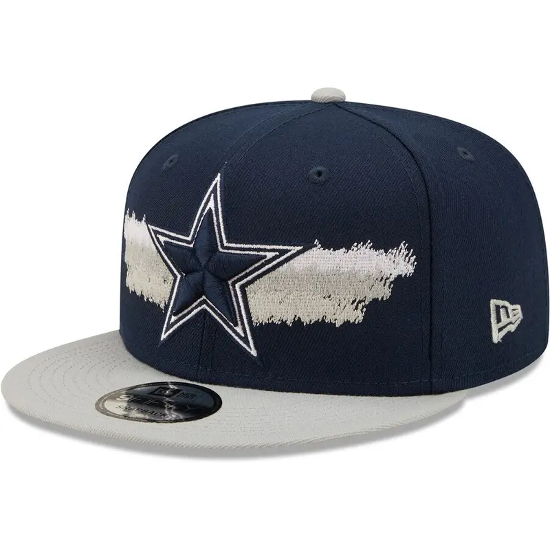 Dallas Cowboys Scribble Design Two-Tone NFL 9Fifty Snapback