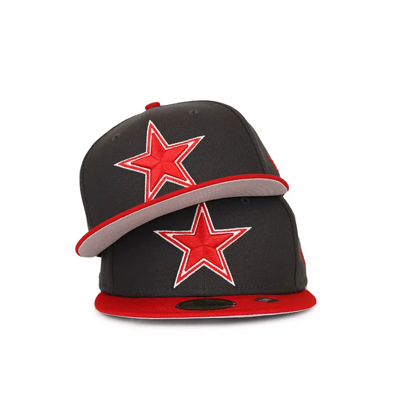 Dallas Cowboys Storm Cap – Charcoal & Scarlet Two-Tone 59Fifty Fitted