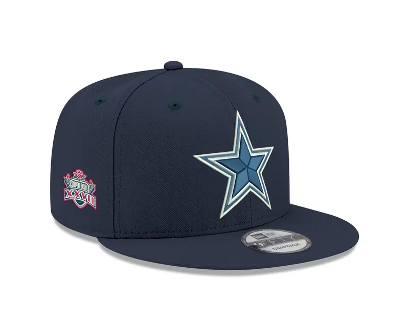 Dallas Cowboys Super Bowl XXVII Patch NFL 9Fifty Snapback Cap