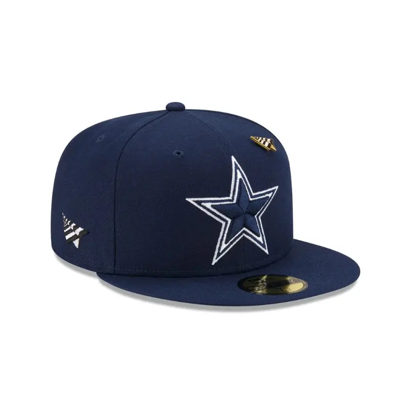 Dallas Cowboys x Paper Planes NFL Fitted Cap – Artist-Designed Team Tribute