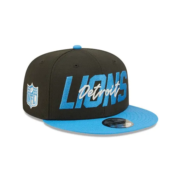 Detroit Lions 2022 NFL Draft Snapback Hat – 9Fifty Design
