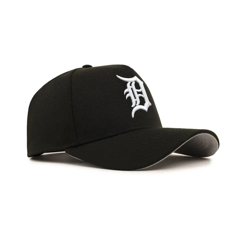 Detroit Tigers Black-and-White A-Frame 9Forty Snapback
