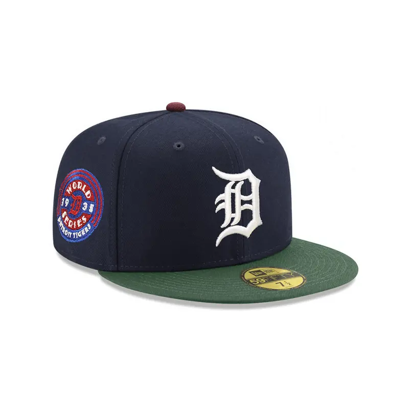 Detroit Tigers Navy & Green 1935 World Series Commemorative 59Fifty Fitted Cap