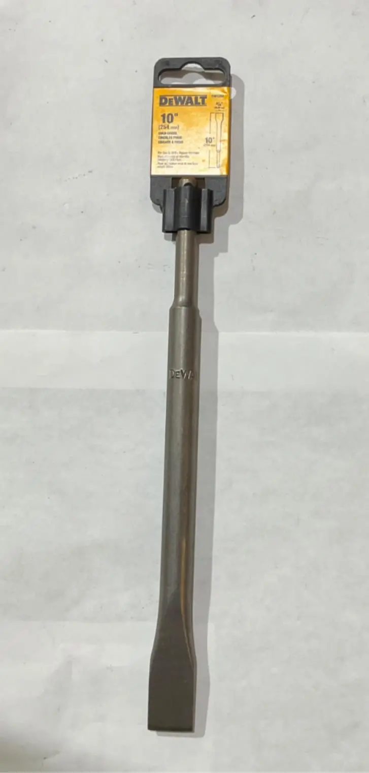 DeWalt 3/4-Inch Cold Chisel — 10-Inch SDS-Compatible Striking Tool (Model DW5350)