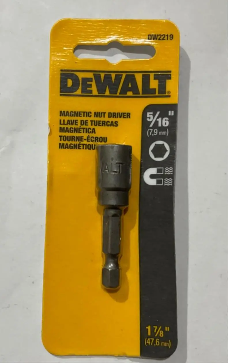 DeWALT 5/16-Inch Magnetic Nut Driver – High-Strength Magnet (Model DW2219)