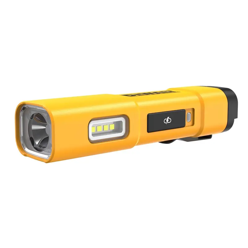 DeWalt DCL183 Rechargeable LED Flashlight – High-Lumen, Compact Worksite Light
