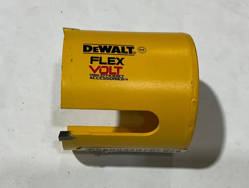 DeWalt FlexVolt Wood Holesaw – 2-1/8-Inch Diameter Compatible with 60V Platforms