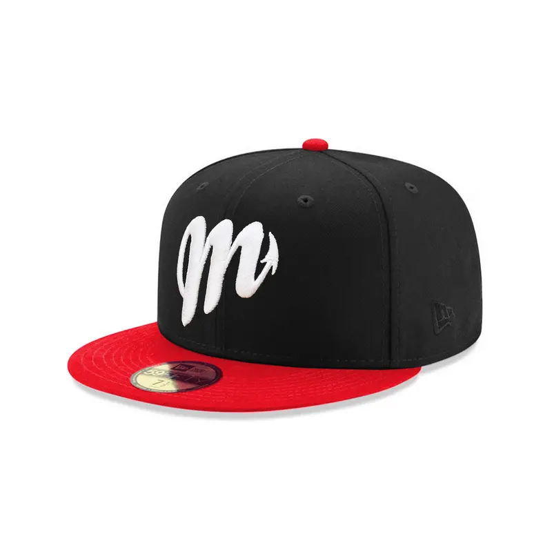 Diablos Rojos del México Baseball Cap – Black & Red Two-Tone 59Fifty