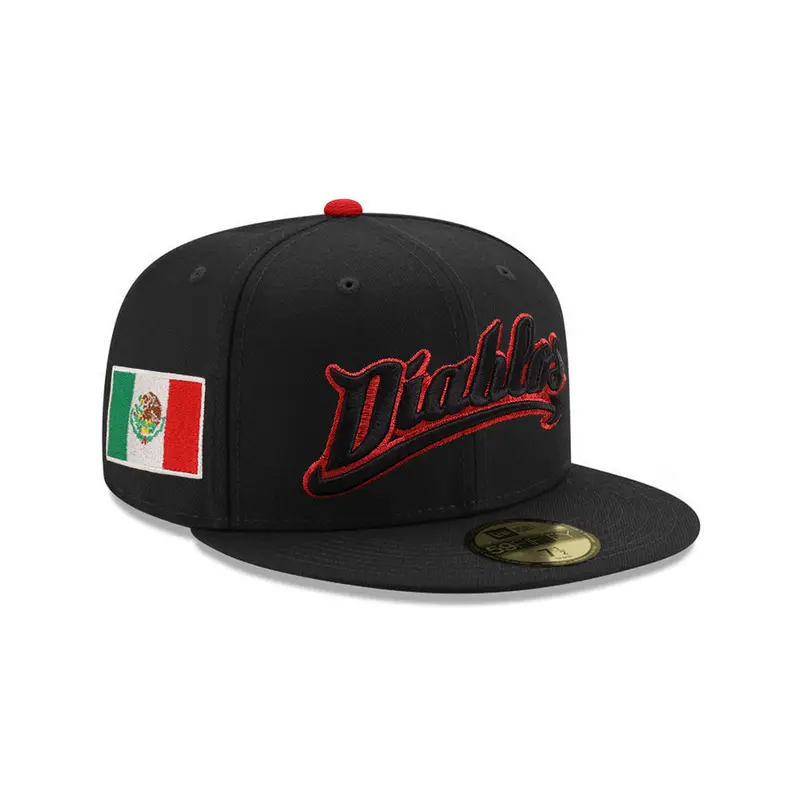 Diablos Rojos del México Black Flag SP 59Fifty Fitted Cap