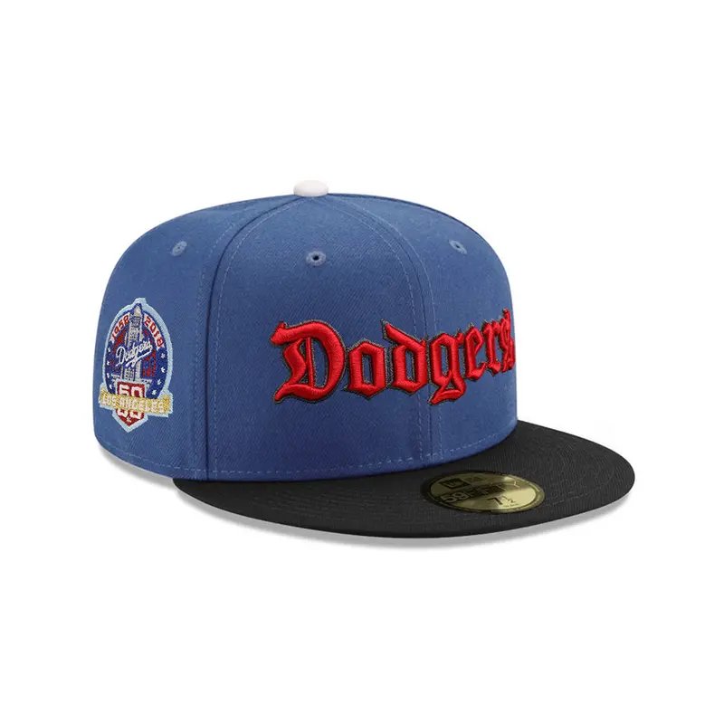 Dodgers Blue-Black 60th Anniversary SP 59Fifty Fitted Hat