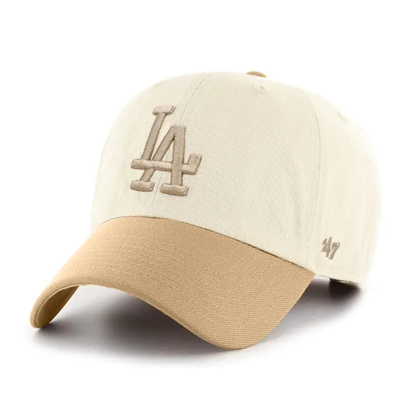 Dodgers Natural Two-Tone Clean Up Cap by ’47
