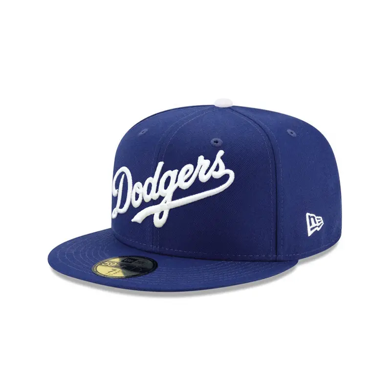 Dodgers Script Wordmark Hat – Royal 59Fifty Fitted MLB Edition