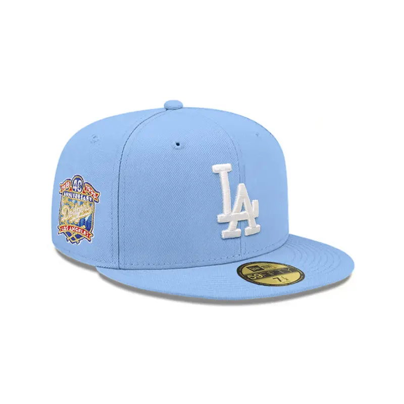 Dodgers Sky Blue 40th Anniversary SP 59Fifty Fitted Cap