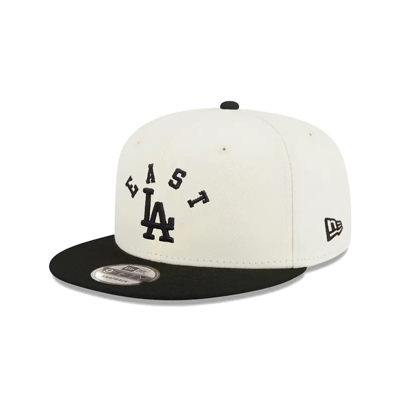 East LA Dodgers Chrome & Black 9Fifty Snapback Cap