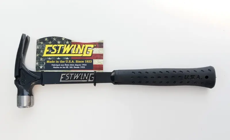 Estwing EB-19SM 19-Ounce Ultra-Framing Hammer – Milled Face, Vinyl Grip, USA Crafted