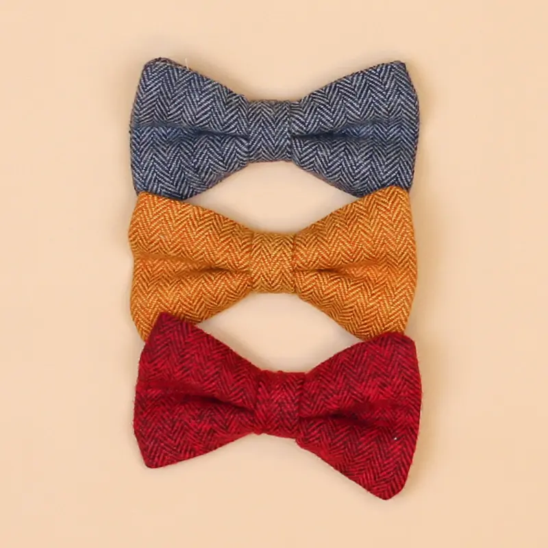 Flannel Snap-On Necktie for Babies