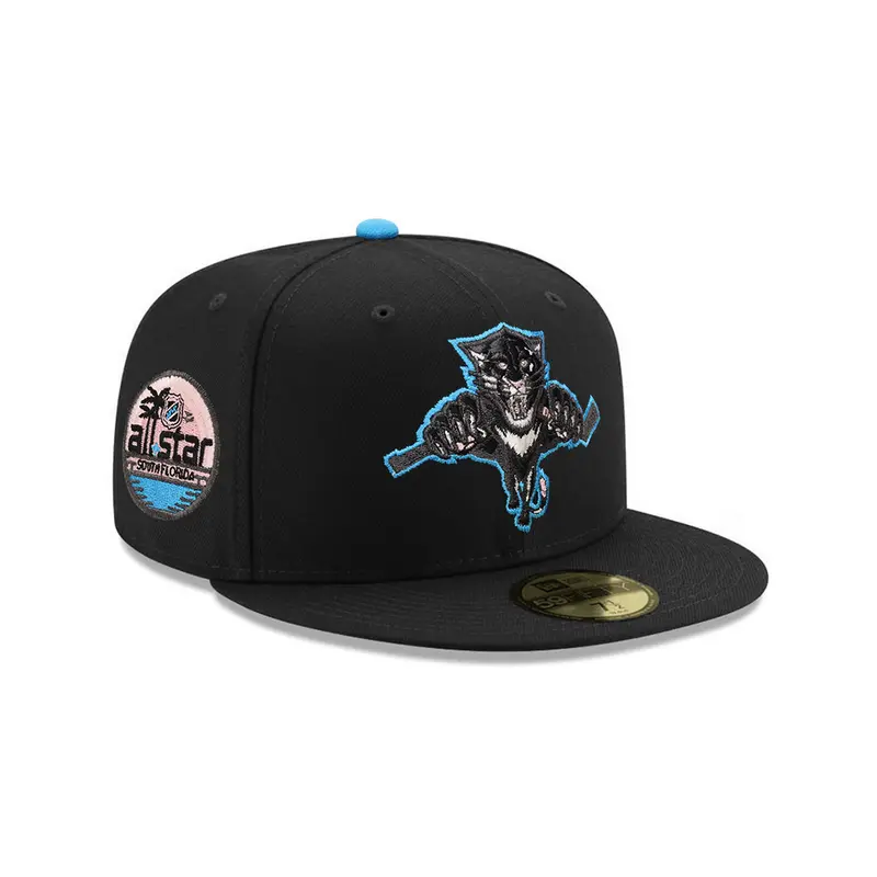 Florida Panthers All-Star South Florida Fitted Hat – Black NHL Team Edition