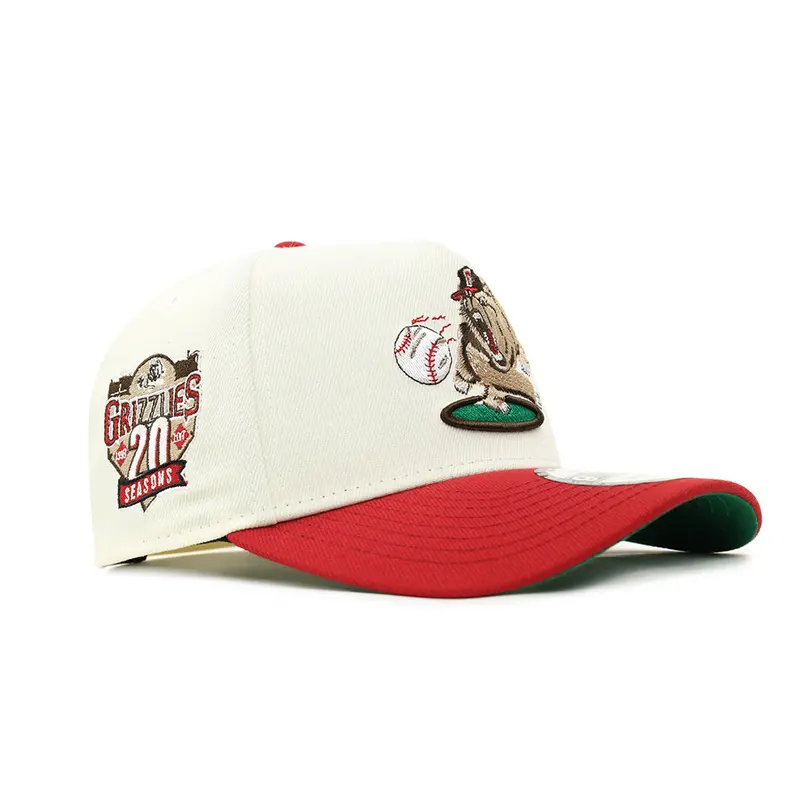 Fresno Grizzlies California Flag Design 20th Anniversary MiLB 9Forty Cap